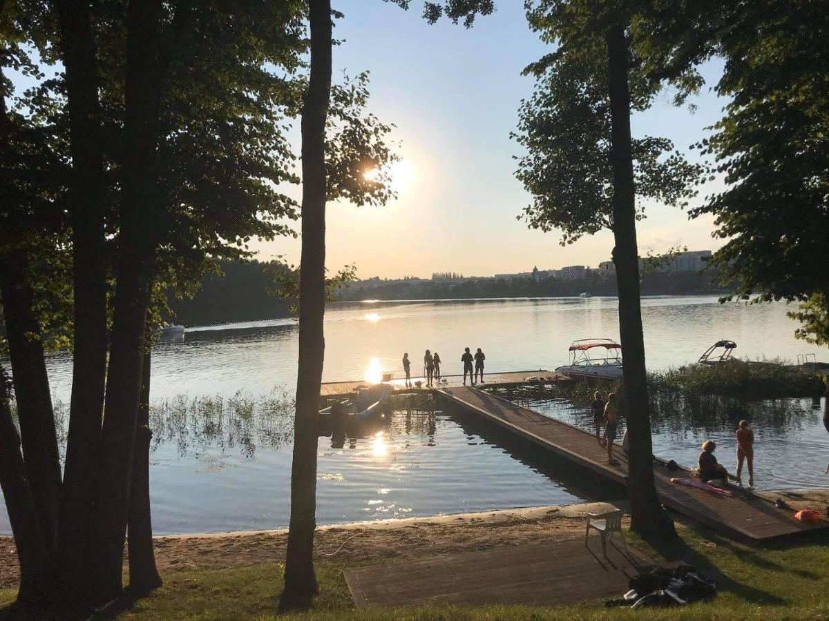 Mazury Lake View & Ski Appartment Mrągowo Kültér fotó