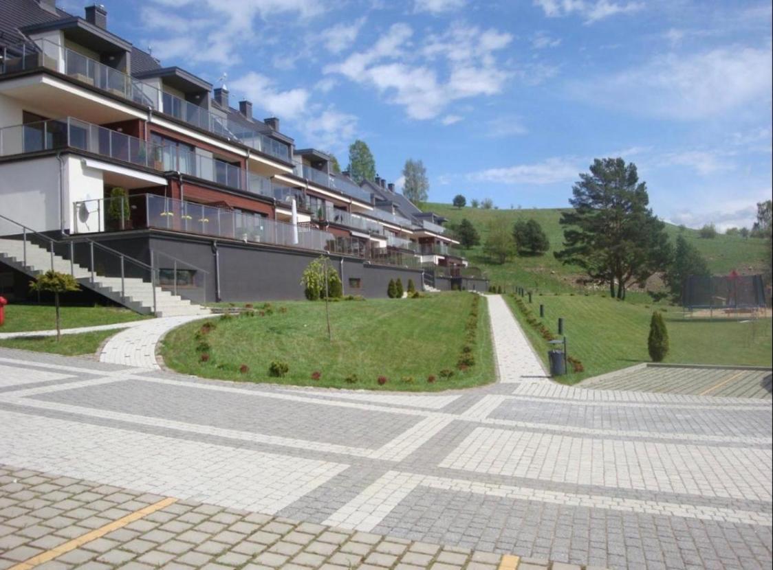 Mazury Lake View & Ski Appartment Mrągowo Kültér fotó